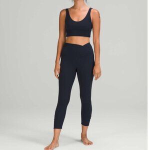 Lululemon Align High-Rise Ruched Waist Crop 22"